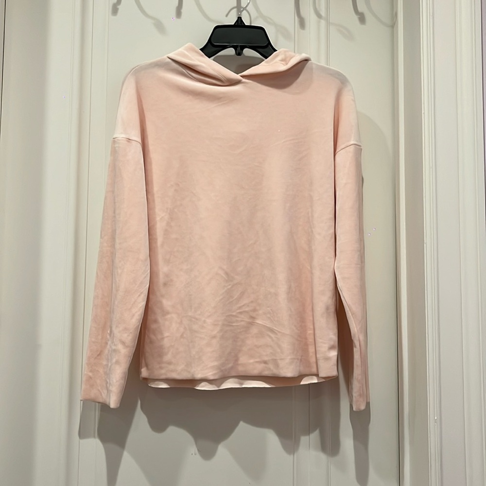 Pink Velvet Hoodie